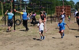 bieg dzieci Wolf Kids