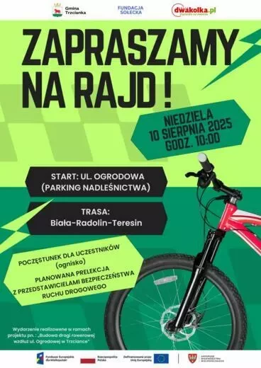 Rajd rowerowy Trzcianka 