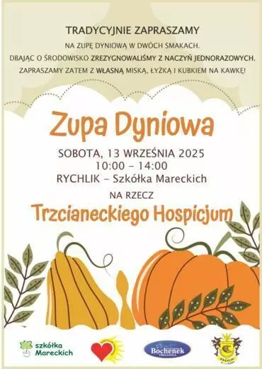 Zupa Dyniowa na rzecz Hospicjum Trzcianka