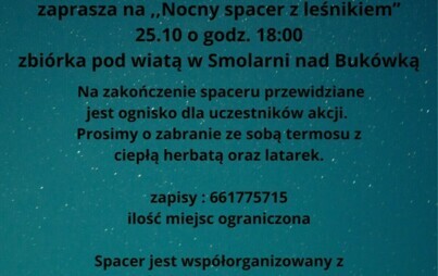 Zdjęcie do Nocny spacer z leśnikiem